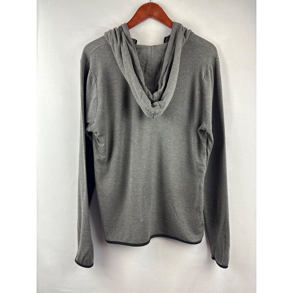 Threads 4 Thought Medium Gray Half-Zip Hoodie - image 4